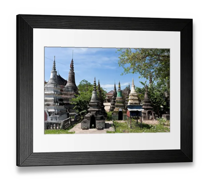 Framed Print : Stupas, Siem Reap, Cambodia, Southeast Asia, Asia Framed Print : Stupas, Siem Reap, Cambodia, Southeast Asia, Asia
