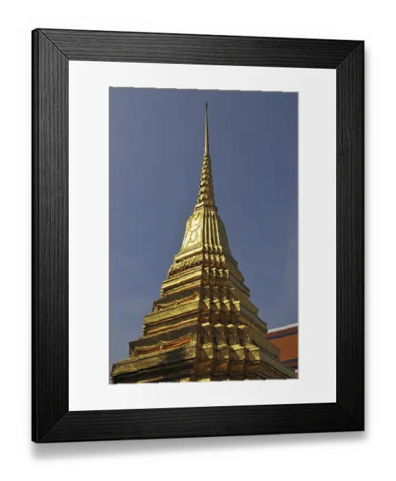 Framed Print : Golden Chedi in front of the pantheon Framed Print : Golden Chedi in front of the pantheon