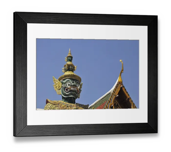 Framed Print : Demon guard (Dschaks), Wat Phra Kaeo Grand Palace (Temple of the Emerald Buddha) Framed Print : Demon guard (Dschaks), Wat Phra Kaeo Grand Palace (Temple of the Emerald Buddha)