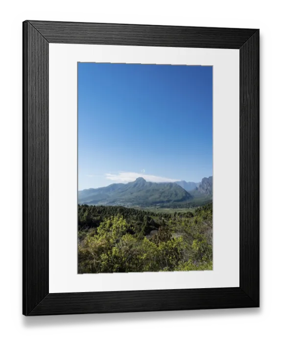 Framed Print : View of the Caldera de Taburiente
