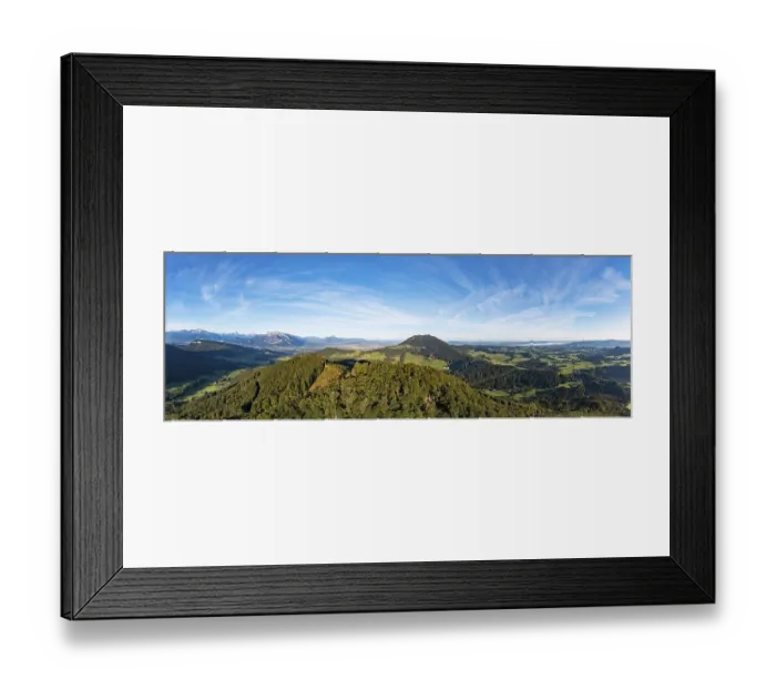 Framed Print : Drone shot, Gurlspitze with view to Gaisberg Framed Print : Drone shot, Gurlspitze with view to Gaisberg