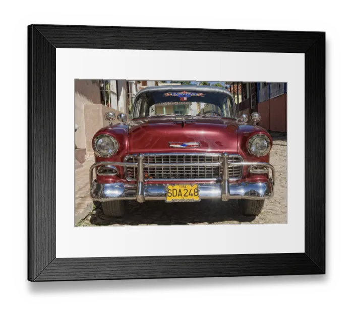 Framed Print : Vintage car, Trinidad, Sancti Spiritus Province Framed Print : Vintage car, Trinidad, Sancti Spiritus Province