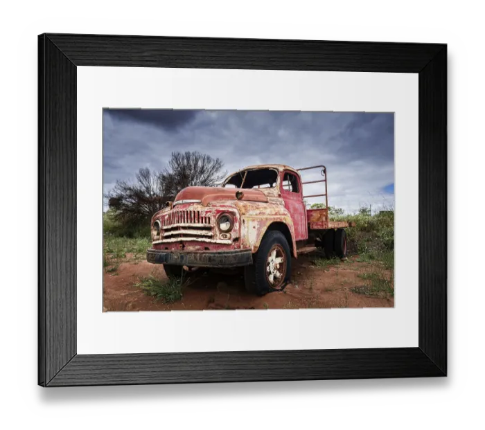 Framed Print : International 190, year of manufacture 1952