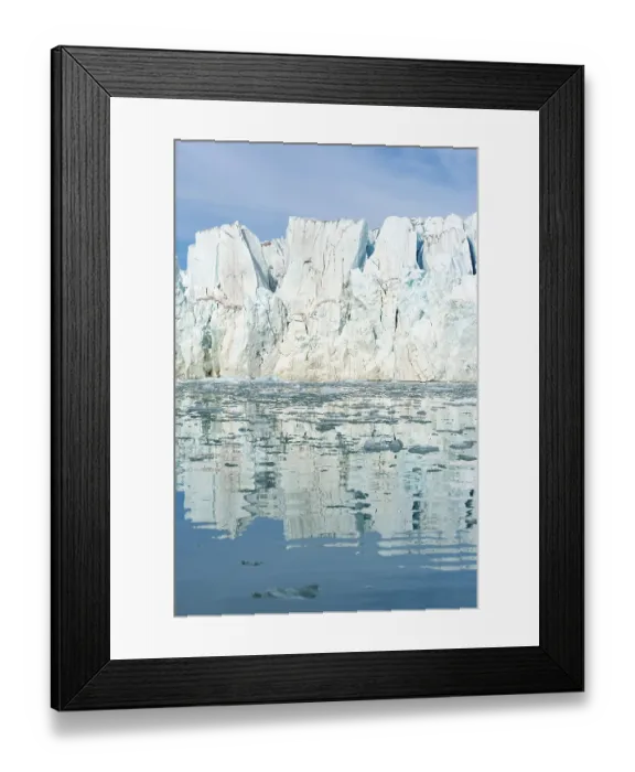 Framed Print : Lilliehook glacier, Lilliehook fjord Framed Print : Lilliehook glacier, Lilliehook fjord