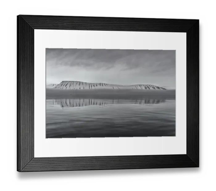 Framed Print : Hinlopen Strait, Spitsbergen Island