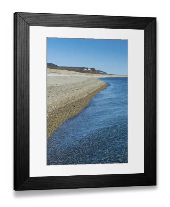 Framed Print : Long deserted beach, Torellneset, Svalbard, Arctic Framed Print : Long deserted beach, Torellneset, Svalbard, Arctic