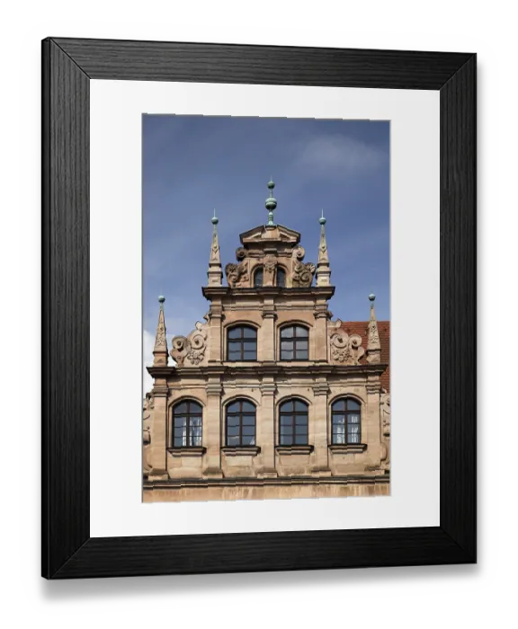 Framed Print : Toy museum, gable, renaissance
