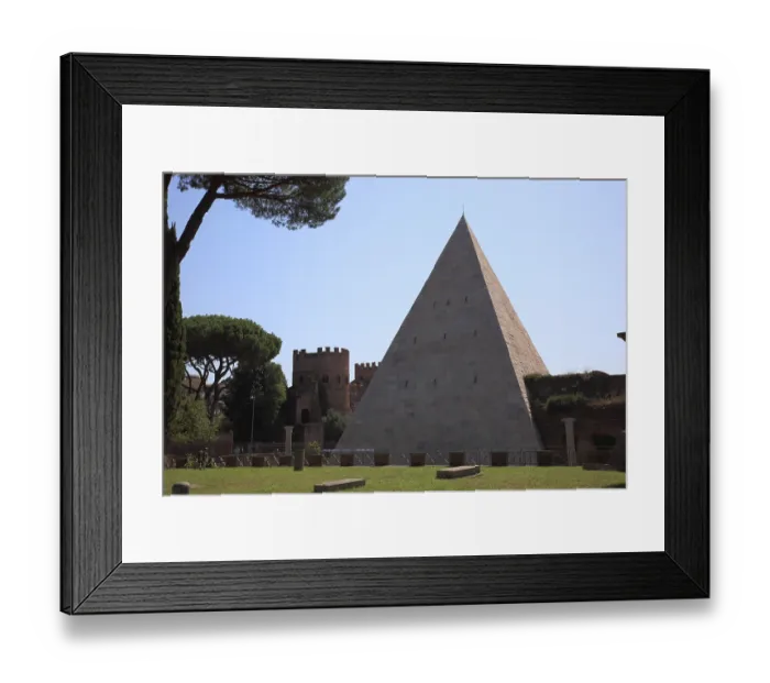Framed Print : The Protestant Cemetery, Cimitero acattolico Framed Print : The Protestant Cemetery, Cimitero acattolico