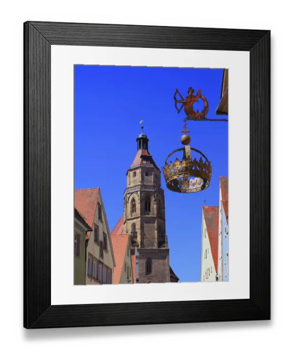 Framed Print : Germany, Middle Franconia, town of Weissenburg Framed Print : Germany, Middle Franconia, town of Weissenburg