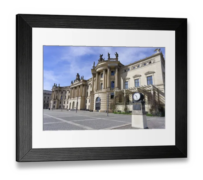 Framed Print : Humboldt University, Faculty of Law Framed Print : Humboldt University, Faculty of Law