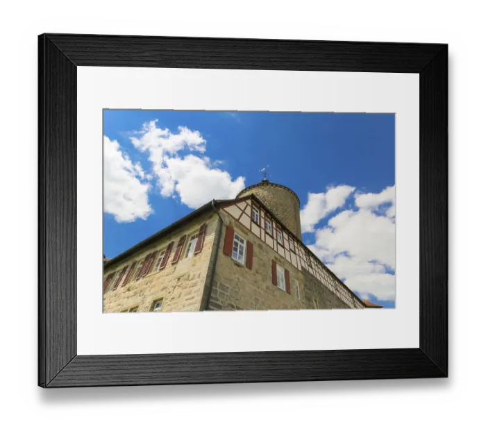 Framed Print : Reichenberg Castle, Staufer castle complex