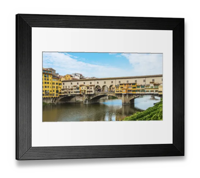 Framed Print : Ponte Vecchio, Arno River, Florence Framed Print : Ponte Vecchio, Arno River, Florence
