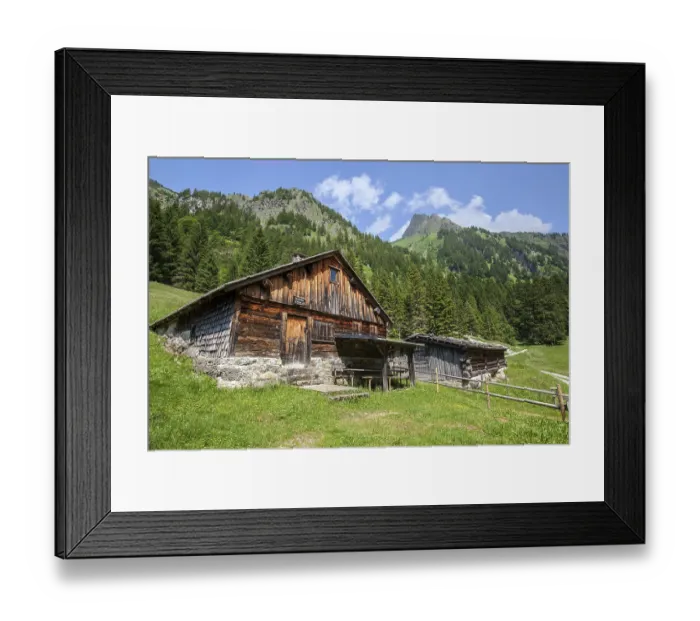 Framed Print : Gerstrubner Alpe, Dietersbachtal