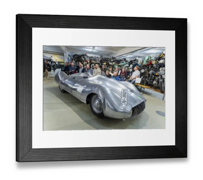 Framed Print : Vehicle Museum Chemnitz
