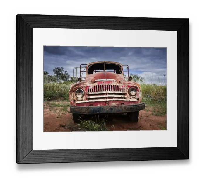 Framed Print : International 190, year of manufacture 1952 Framed Print : International 190, year of manufacture 1952