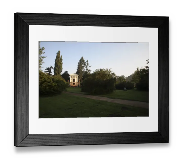 Framed Print : Woerlitz, landscape garden Framed Print : Woerlitz, landscape garden