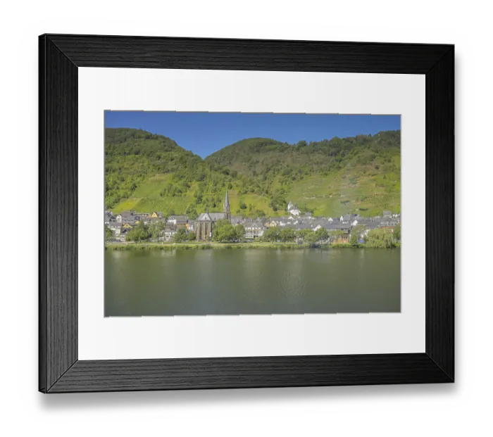 Framed Print : Moselle, Sankt Aldegund, Rhineland-Palatinate Framed Print : Moselle, Sankt Aldegund, Rhineland-Palatinate
