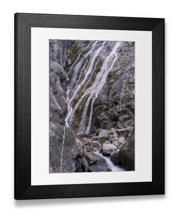 Framed Print : Maralmbach Falls, Malta Valley