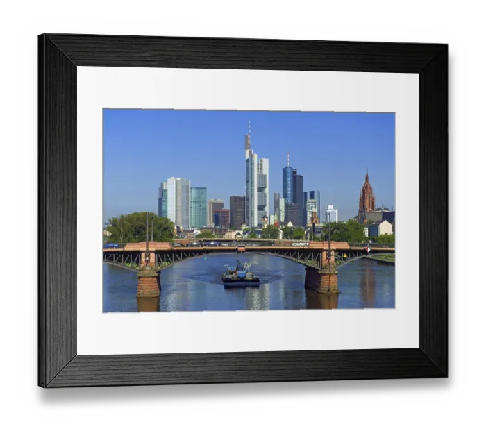 Framed Print : Frankfurt am Main, Hesse, Germany Framed Print : Frankfurt am Main, Hesse, Germany