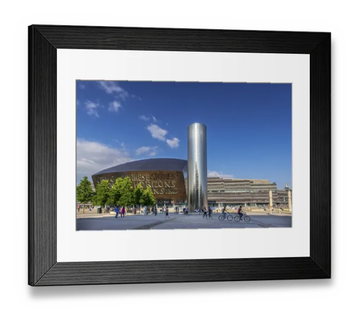 Framed Print : The Welsh Millennium Center, architect Percy Thomas Framed Print : The Welsh Millennium Center, architect Percy Thomas