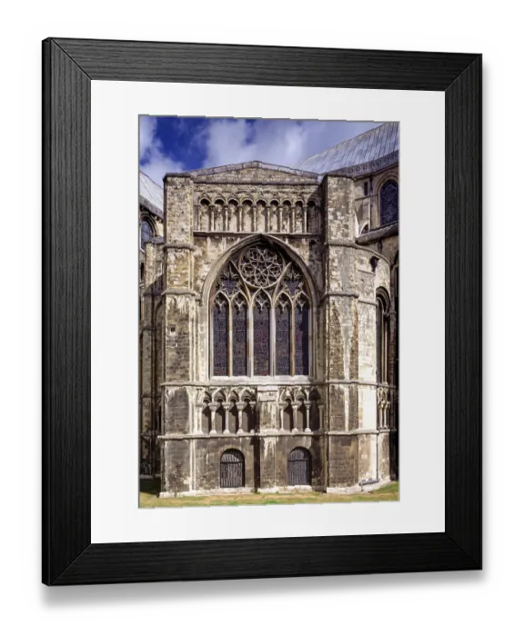 Framed Print : Canterbury, Cathedral, St Anselm's Chapel