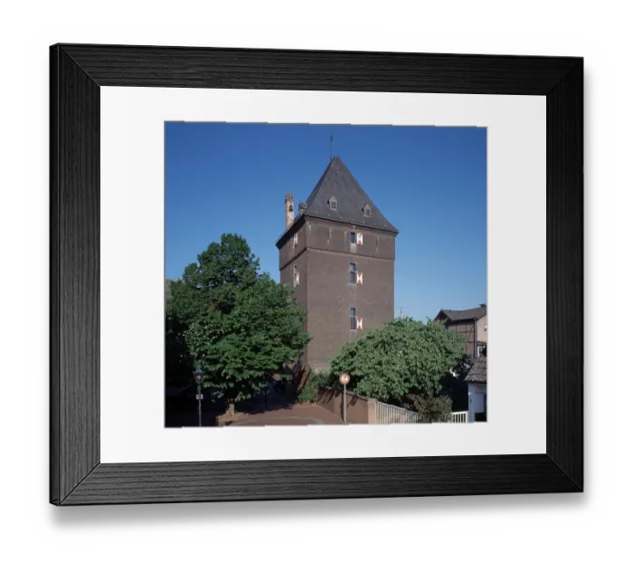 Framed Print : Monheim, Old Town