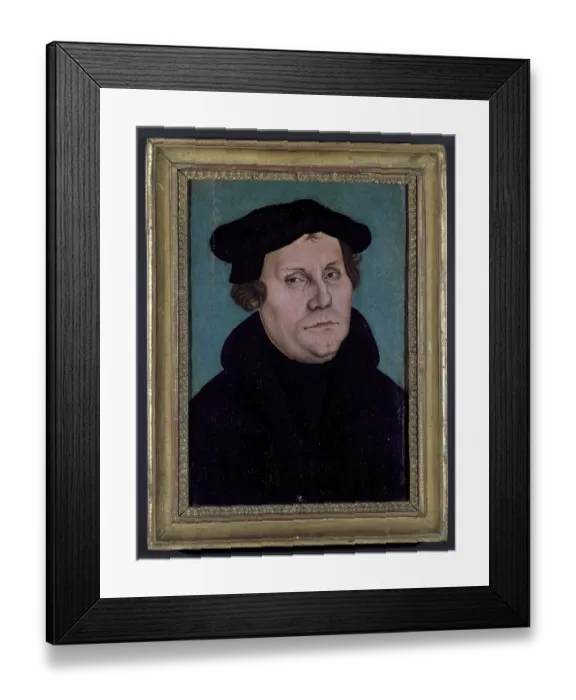 Framed Print : Wittenberg, Luther city, Lutherhalle / Martin Luther Framed Print : Wittenberg, Luther city, Lutherhalle / Martin Luther