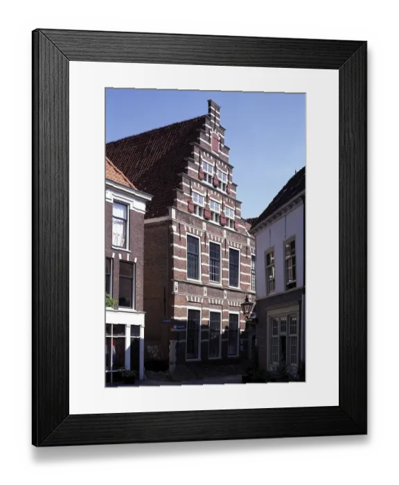 Framed Print : Leiden, Latin School
