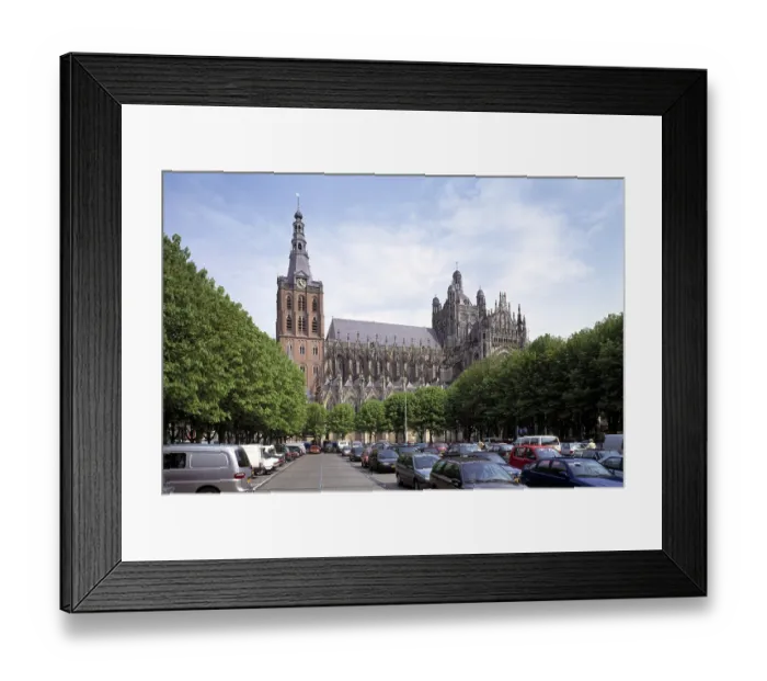 Framed Print : View from south, St. Sankt, Saint Framed Print : View from south, St. Sankt, Saint