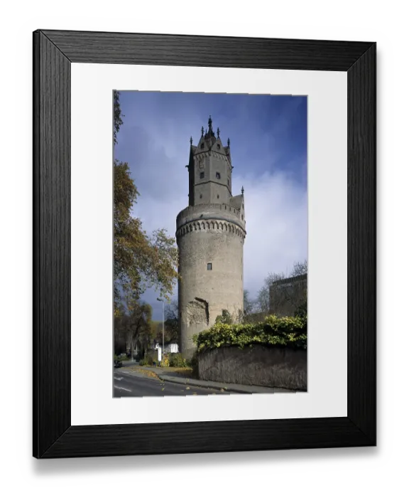 Framed Print : Andernach, Round Tower