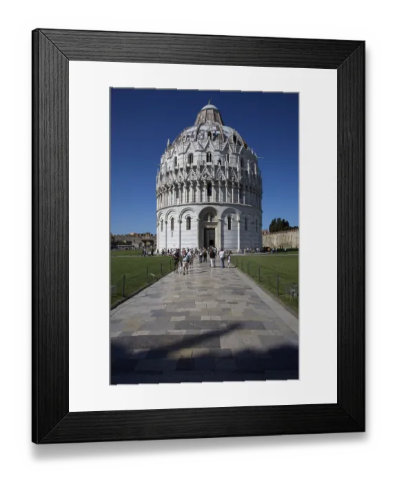 Framed Print : Pisa, Baptistery Framed Print : Pisa, Baptistery