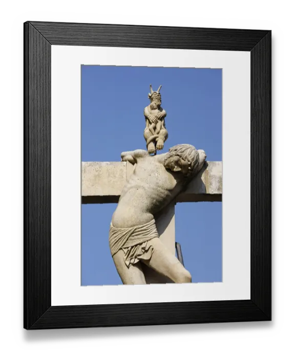 Framed Print : Calvary on the south side, St. Sankt, Saint Framed Print : Calvary on the south side, St. Sankt, Saint