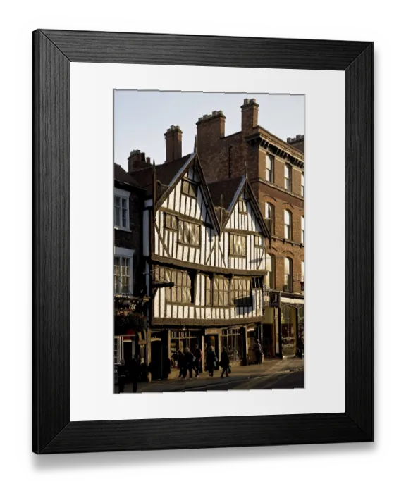 Framed Print : GB York Birthplace of Sir Thomas Herbert 1606-82 Traveller