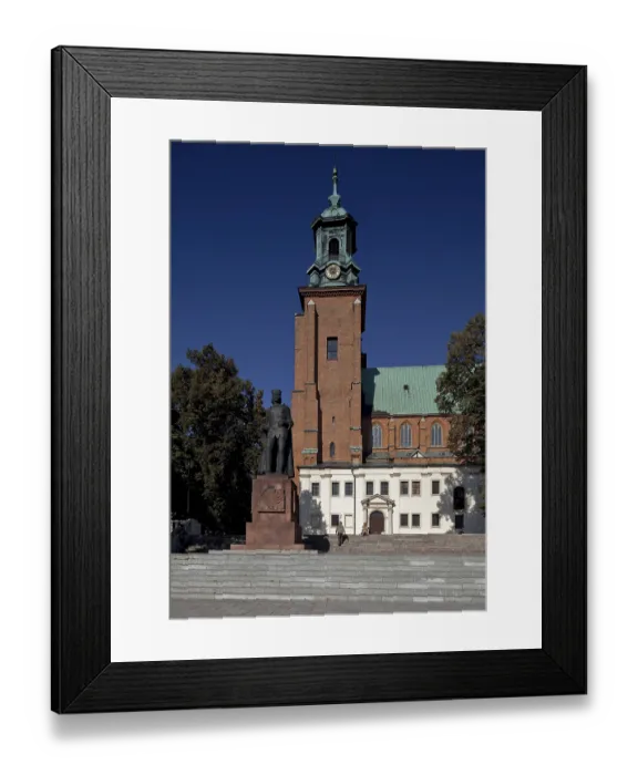 Framed Print : South-west tower of the cathedral from the south Framed Print : South-west tower of the cathedral from the south