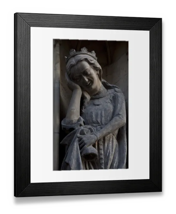 Framed Print : North-west side with virgins, Foolish Virgin Framed Print : North-west side with virgins, Foolish Virgin