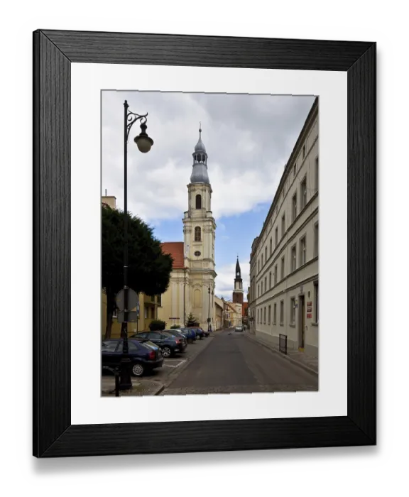 Framed Print : At the back, St Mary's Church