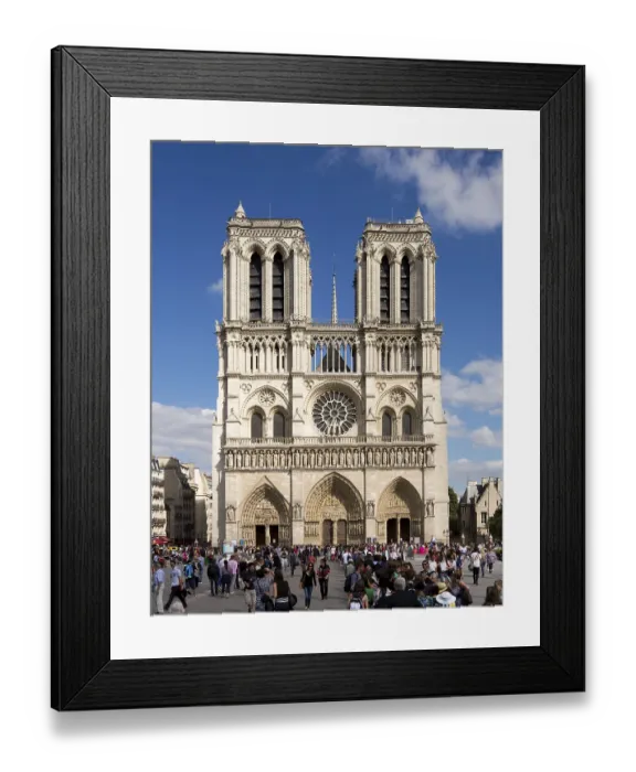 Framed Print : Paris, Cathedrale Notre-Dame de Paris