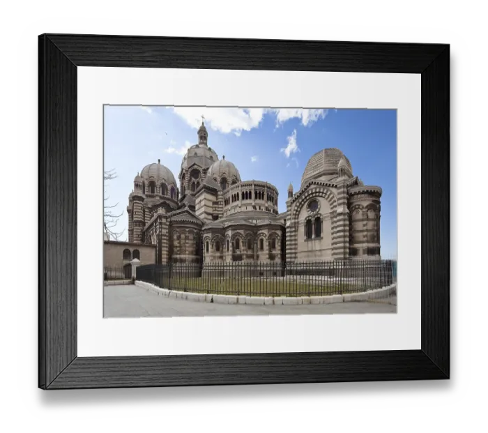 Framed Print : Built 1852-92, view from north-east, St Framed Print : Built 1852-92, view from north-east, St