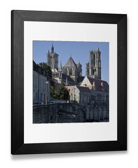 Framed Print : View from north-east, bottom right Bishop's Palace