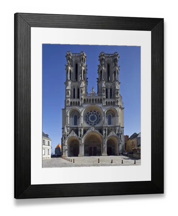 Framed Print : View from west, St. Sankt, Saint