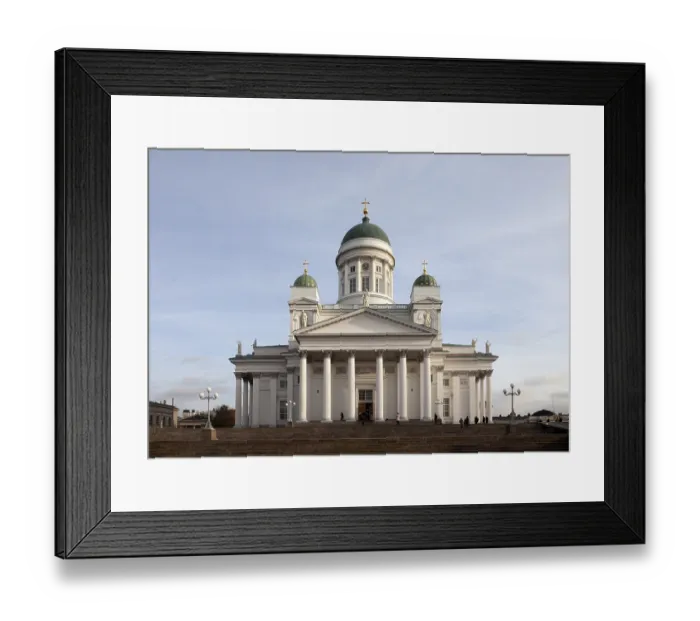 Framed Print : Helsinki, Cathedral, Tuomiokirkka