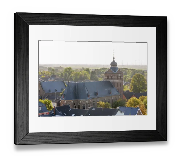 Framed Print : View of the parish church of St Kilian Framed Print : View of the parish church of St Kilian