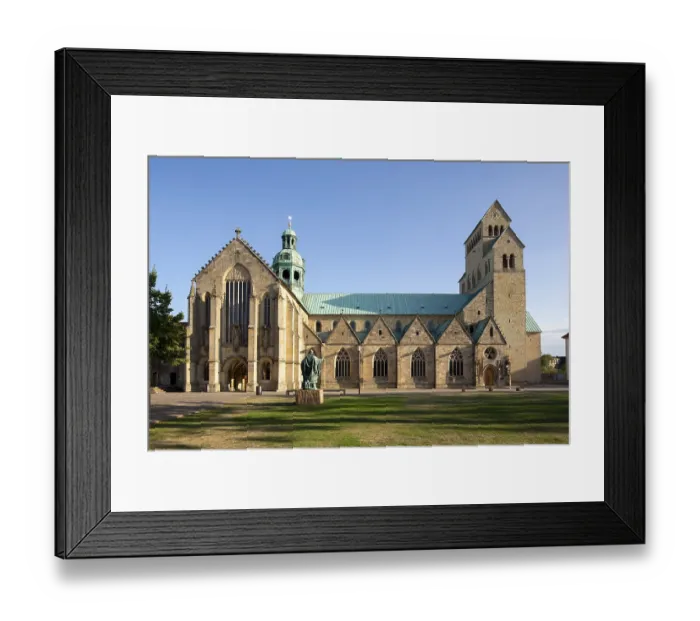 Framed Print : Hildesheim, Cathedral of the Assumption of the Virgin Mary