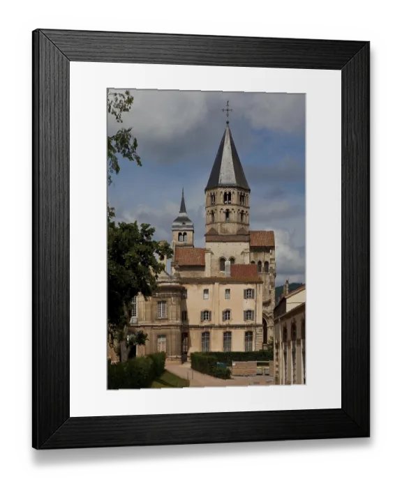 Framed Print : Cluny, former Benedictine abbey Framed Print : Cluny, former Benedictine abbey
