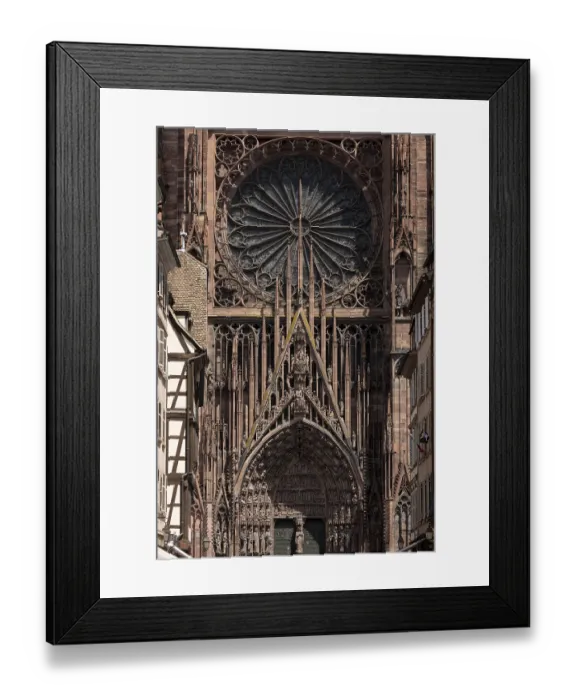 Framed Print : Strasbourg Cathedral, Cathedrale Notre-Dame de Strasbourg Framed Print : Strasbourg Cathedral, Cathedrale Notre-Dame de Strasbourg