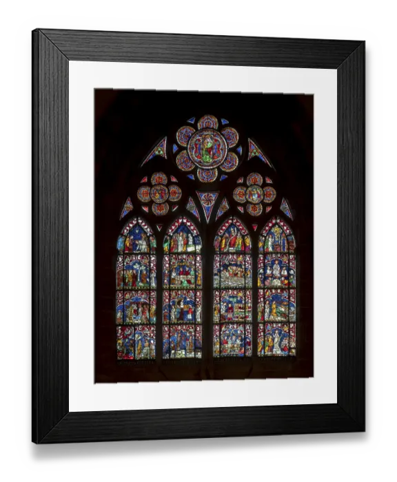 Framed Print : Strasbourg Cathedral, Cathedrale Notre-Dame de Strasbourg