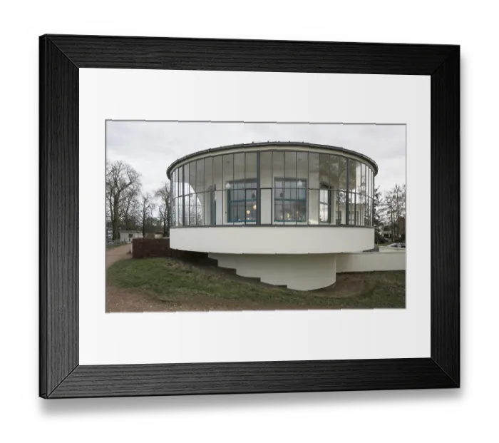 Framed Print : Dessau, Restaurant Kornhaus. Carl Fieger 1929-30 Rondell Framed Print : Dessau, Restaurant Kornhaus. Carl Fieger 1929-30 Rondell