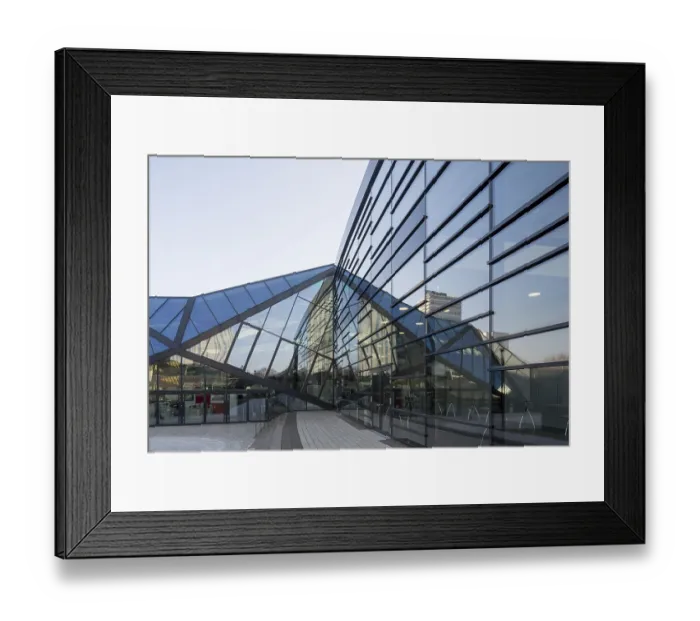 Framed Print : Bonn, government district (federal district)