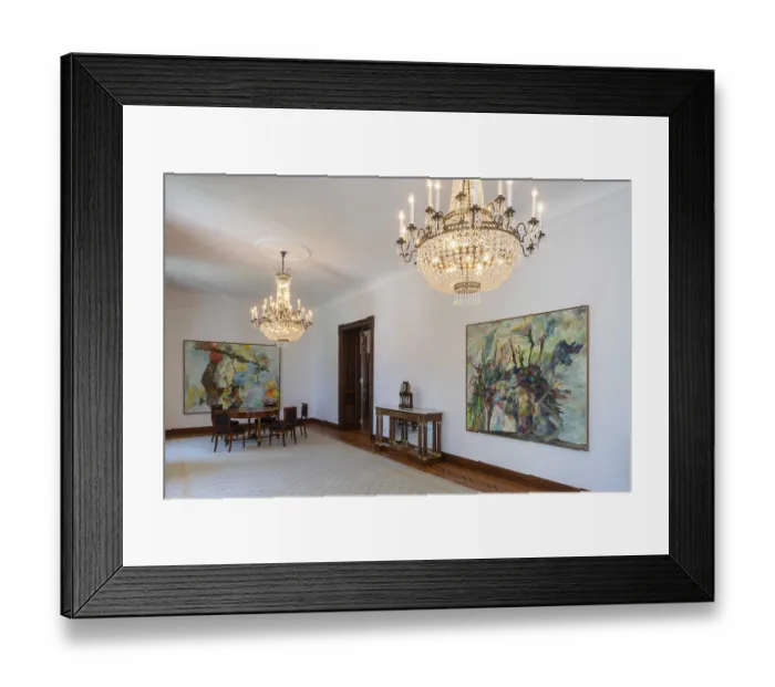 Framed Print : Bonn, government district (federal district)