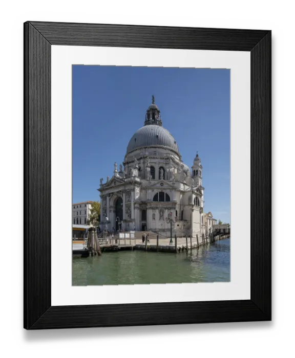 Framed Print : Venice, Grand Canal, Santa Maria della Salute